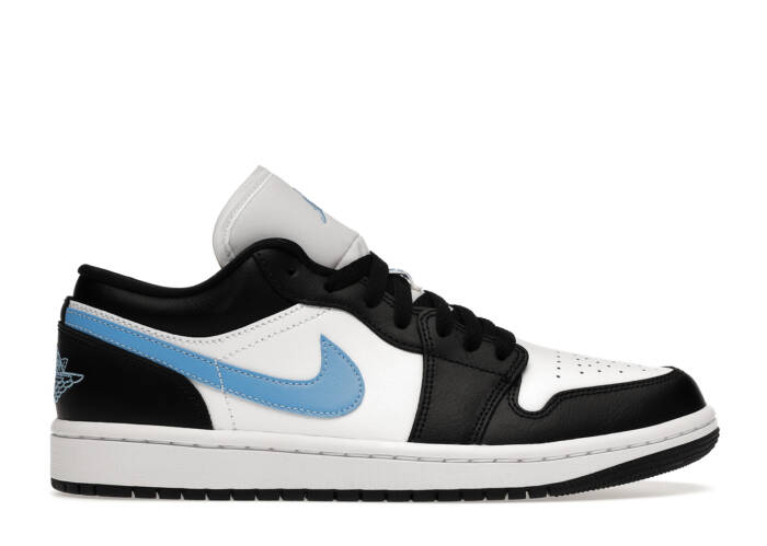 Air Jordan 1 Low Black University Blue White (W)