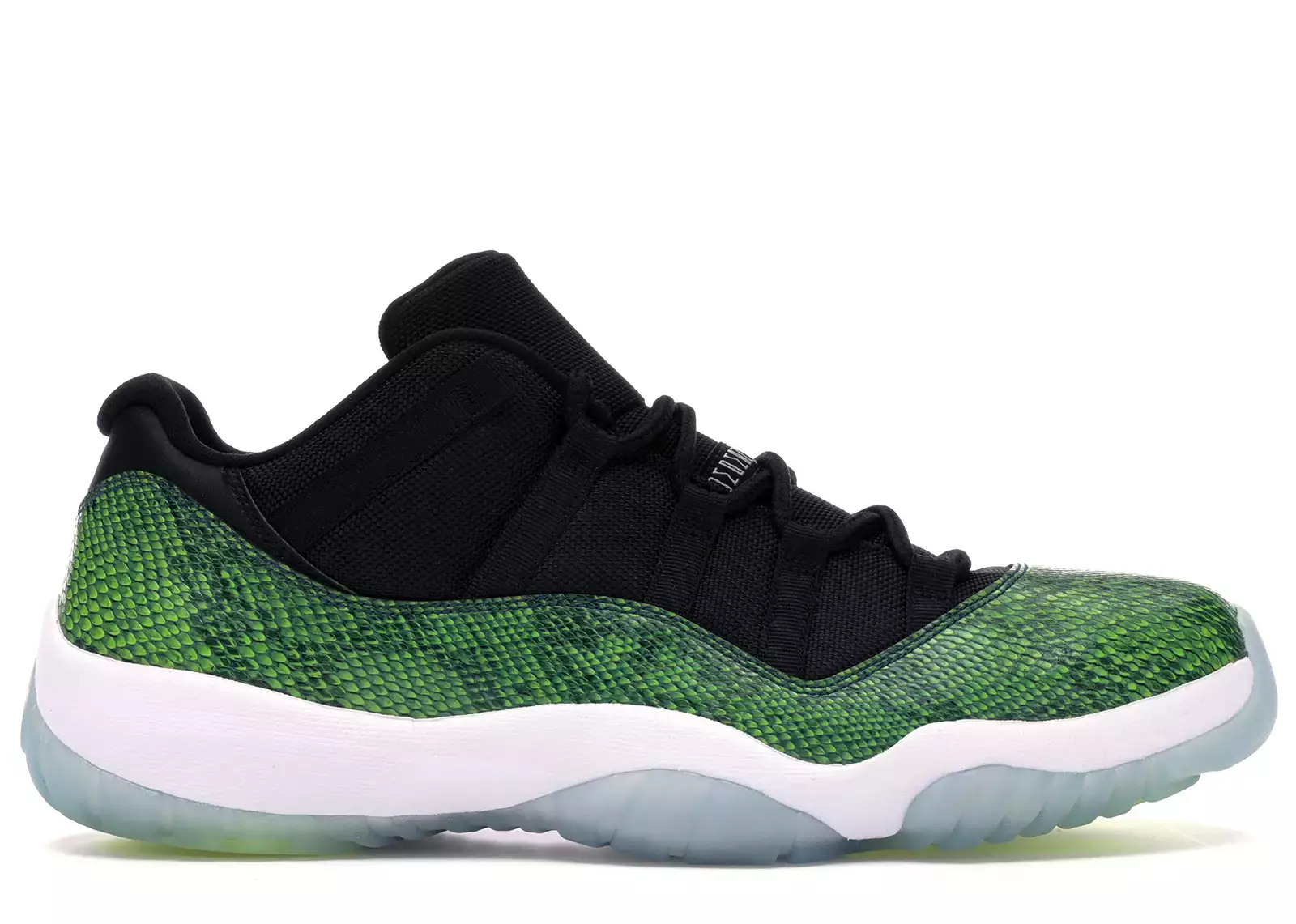 Air Jordan 11 Retro Low Green Snakeskin