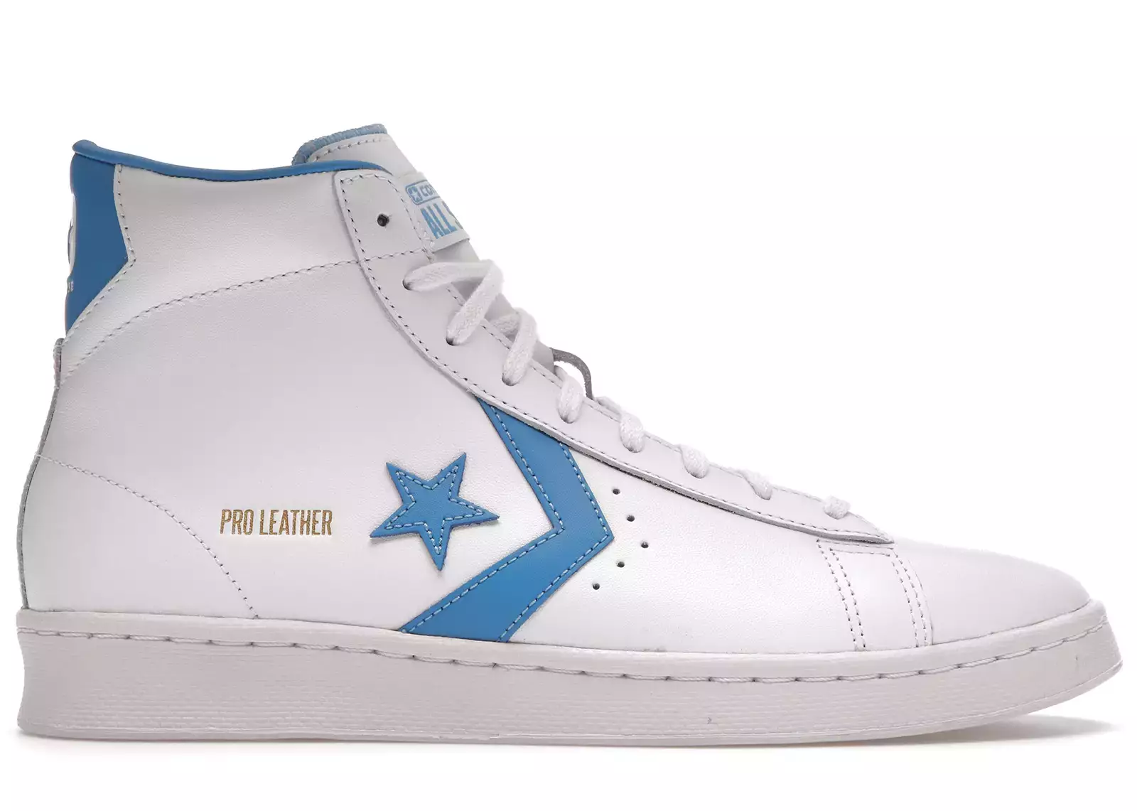 Converse Pro Leather Hi White Coast Blue