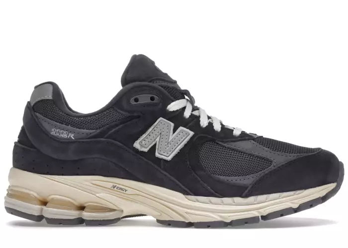 New Balance 2002R Black Dark Grey