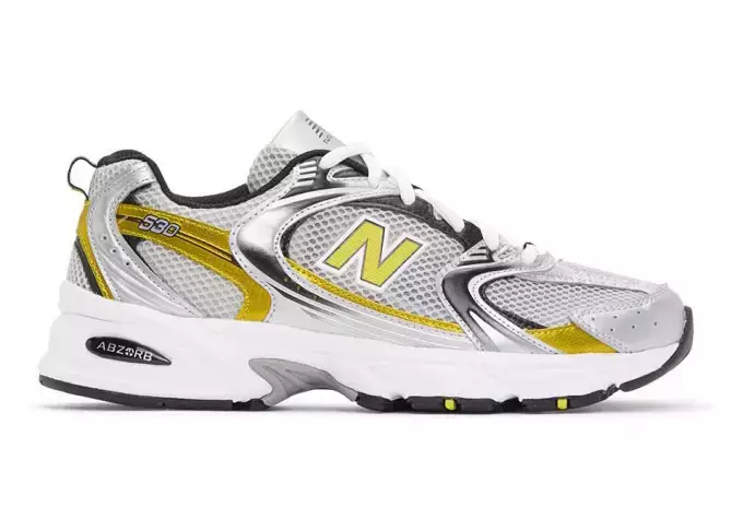 New Balance 530 Silver Yellow