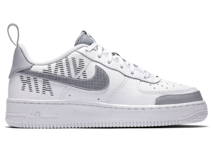 Nike Air Force 1 Low LV8 White Wolf Grey (GS)