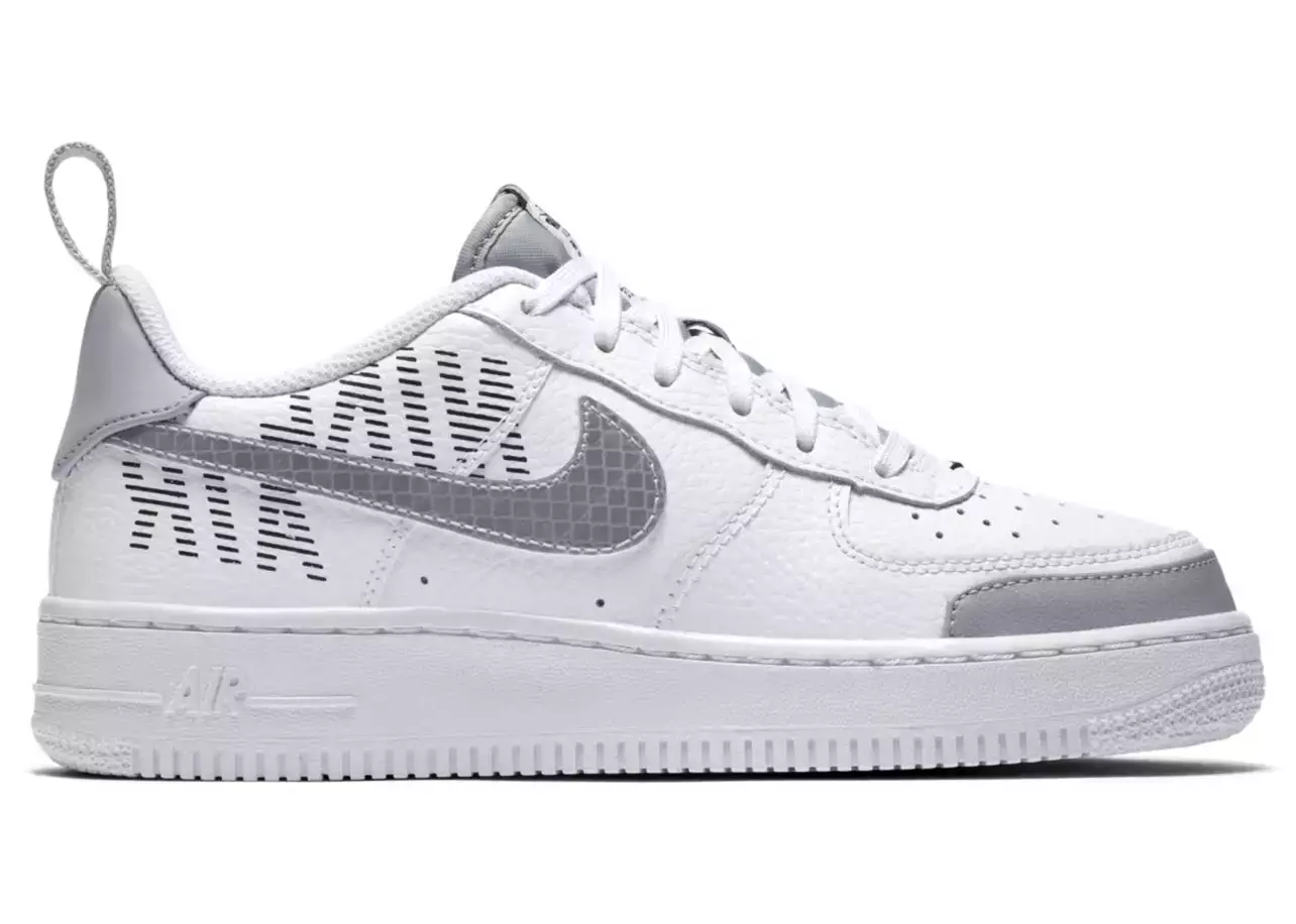 Nike Air Force 1 Low LV8 White Wolf Grey (GS)