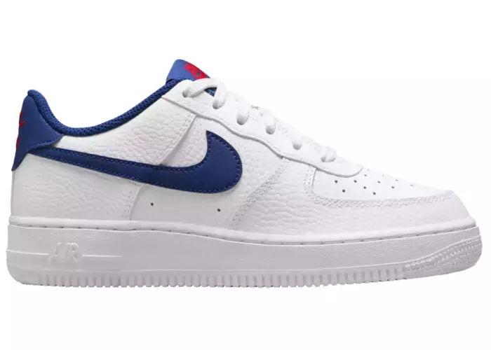 Nike Air Force 1 Low White Deep Royal (GS)