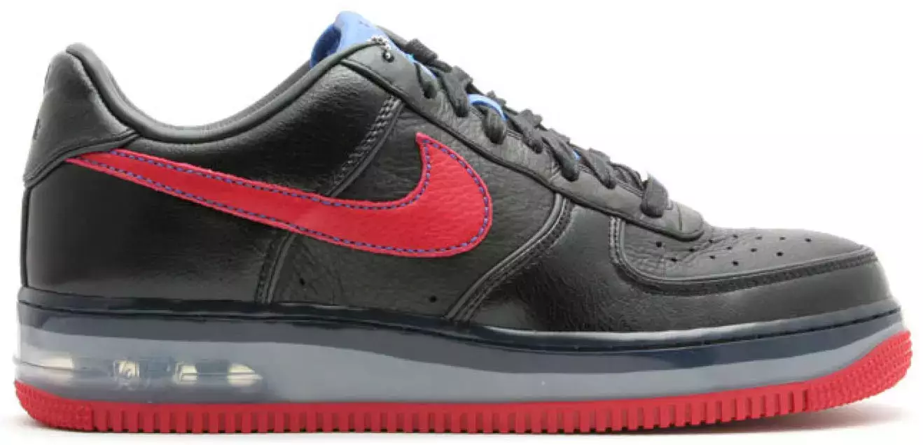Nike Air Force 1 Low Supreme Max Air '07 Black Red