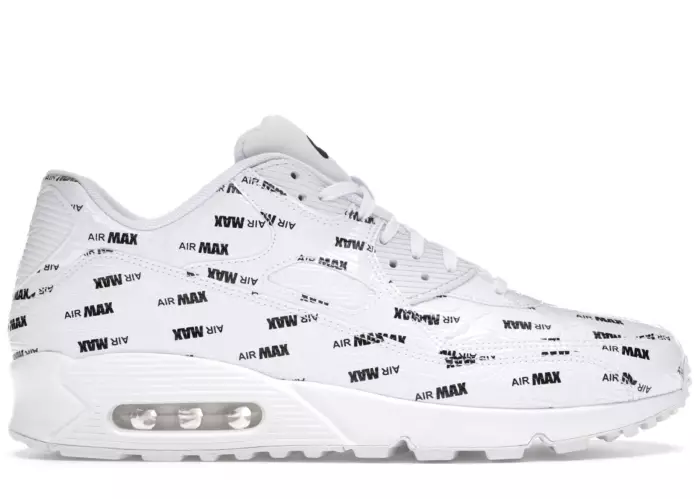 Nike Air Max 90 All Over Print White Black