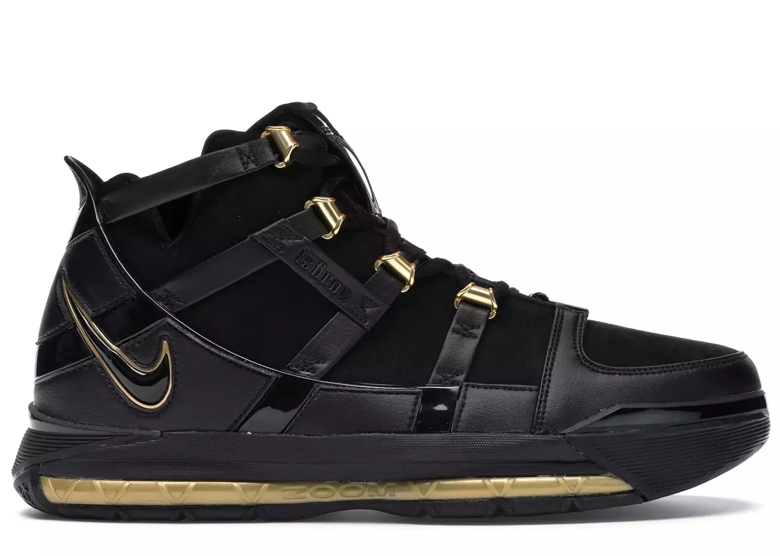 Nike LeBron 3 Black Gold (2018)