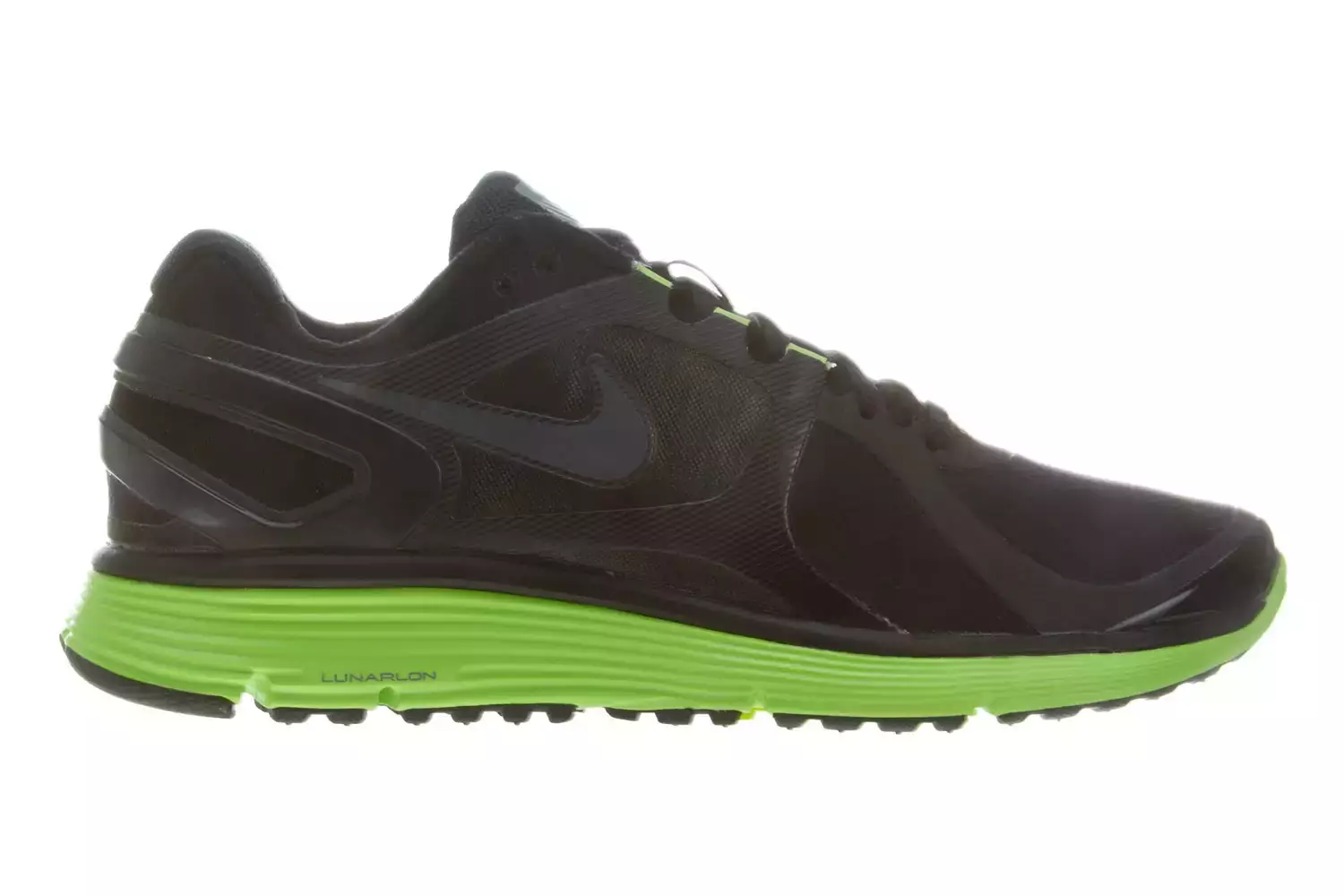 Nike Lunareclipse+2 Shield Black/Dark Grey-Electric Green