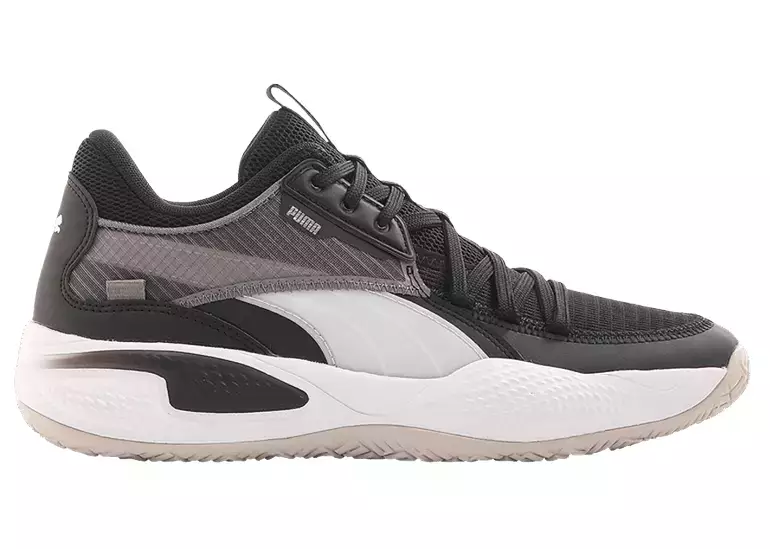 Puma Court Rider Black White
