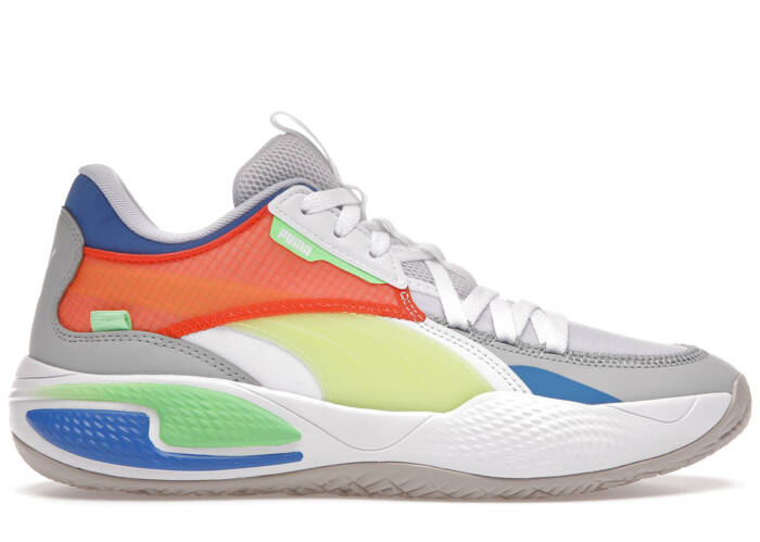 Puma Court Rider White Multi