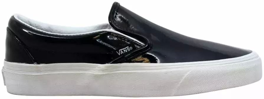 Vans Classic Slip-On Tumble Patent Black
