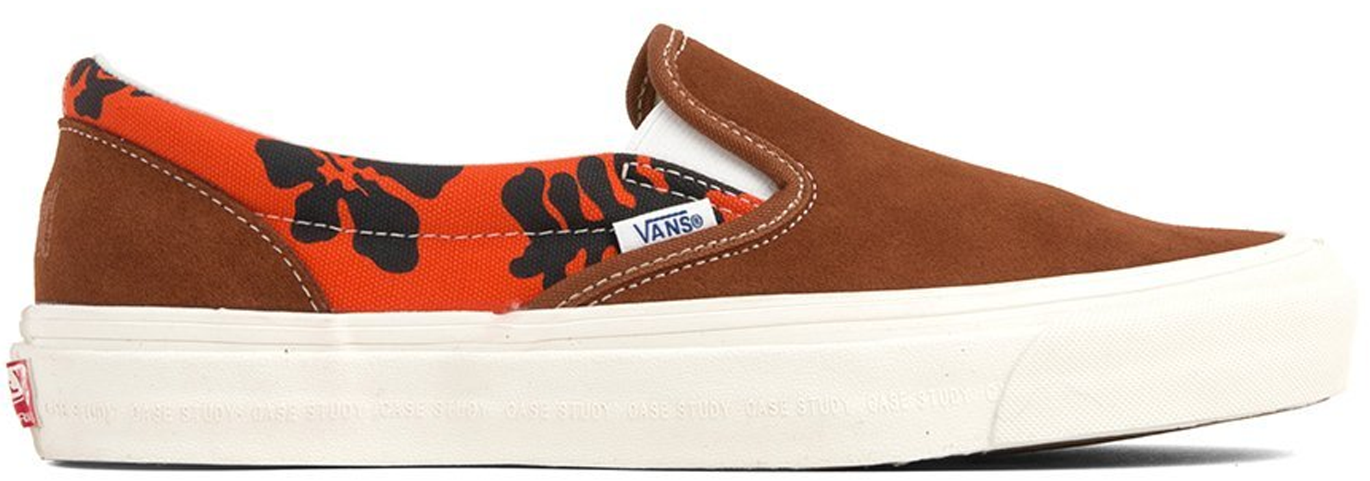 Vans Slip-On Modernica Orange Hawaiian Print