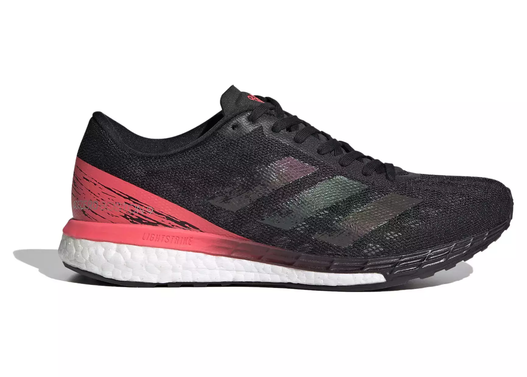 Adidas Adizero Boston 9 Black Signal Pink (W)