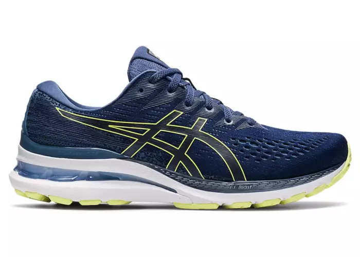 ASICS Gel-Kayano 28 Thunder Blue Glow Yellow