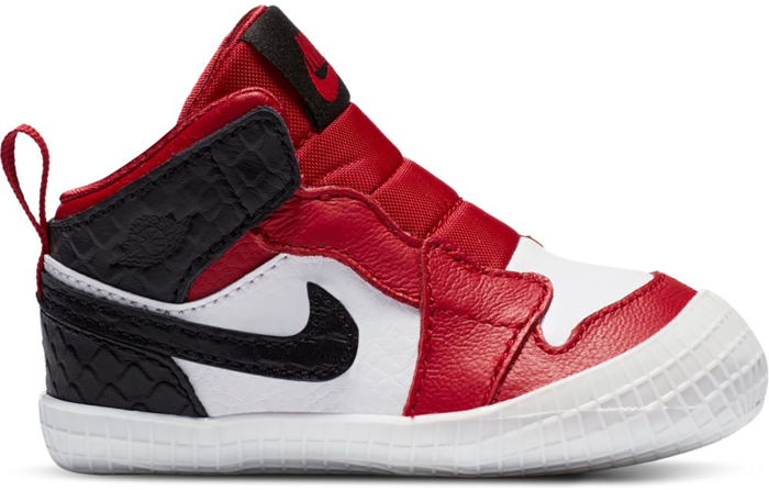 Air Jordan 1 Crib Bootie Satin Snake Chicago (I)