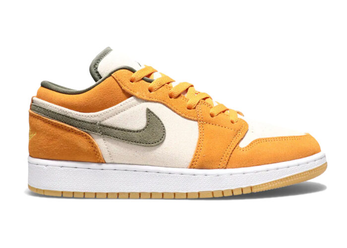 Air Jordan 1 Low Light Curry (GS)
