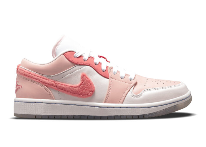 Air Jordan 1 Low SE Mighty Swooshers Pink (W)