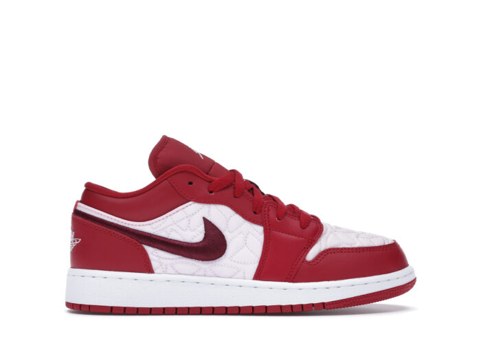 Air Jordan 1 Low SE Red Quilt (GS)