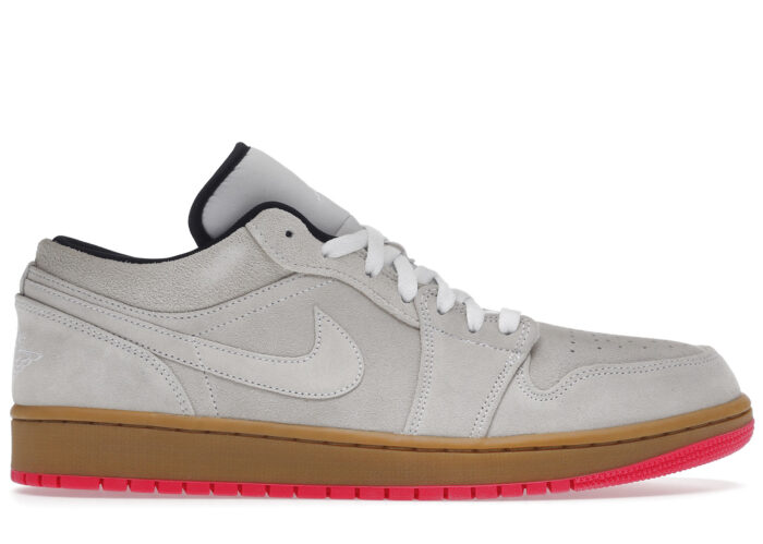 Air Jordan 1 Low White Gum Hyper Pink