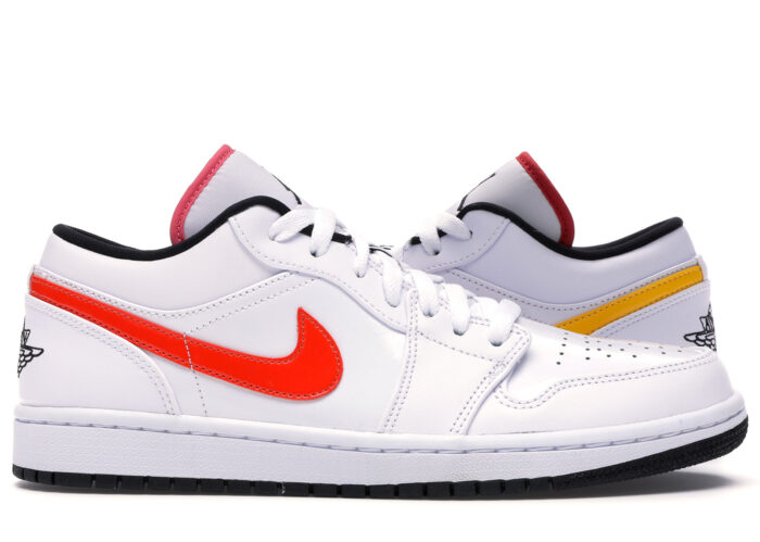 Air Jordan 1 Low White Multi-Color