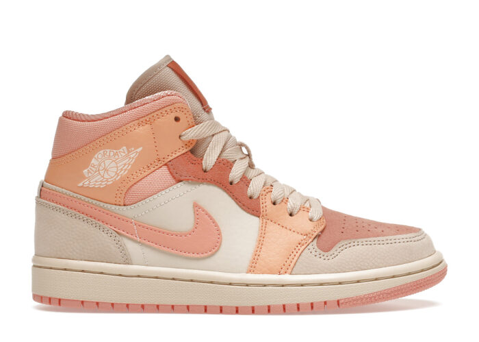 Air Jordan 1 Mid Apricot Orange (W)