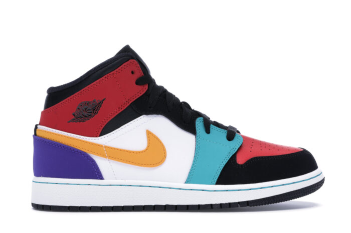 Air Jordan 1 Mid Bred Multi-Color (GS)