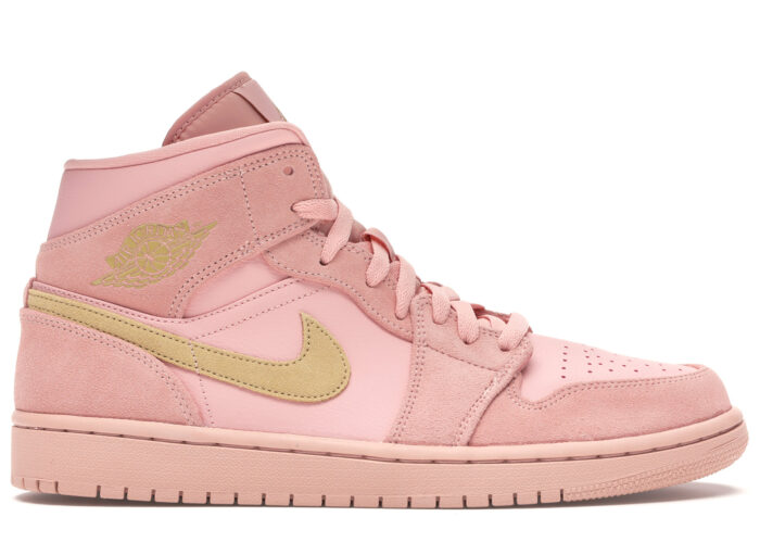 Air Jordan 1 Mid Coral Gold