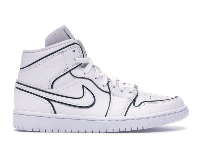 Air Jordan 1 Mid Iridescent Reflective White (W)