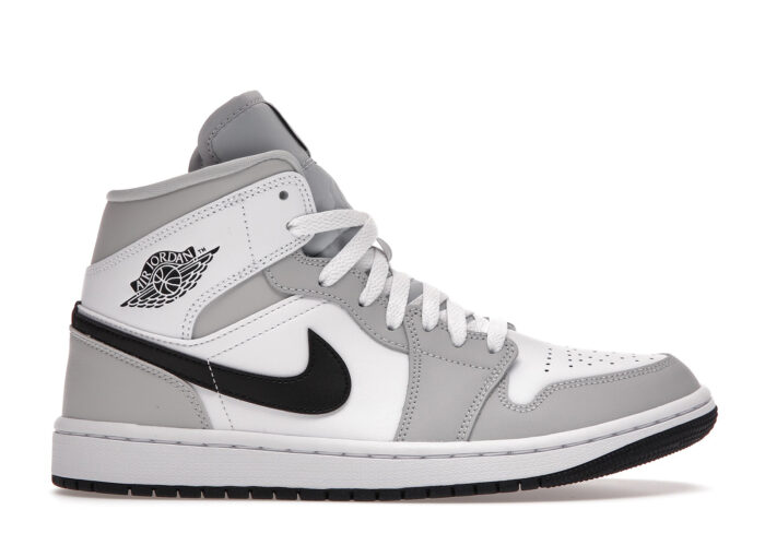 Air Jordan 1 Mid Light Smoke Grey (W)