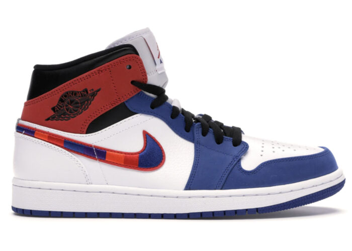 Air Jordan 1 Mid Multi-Color Swoosh