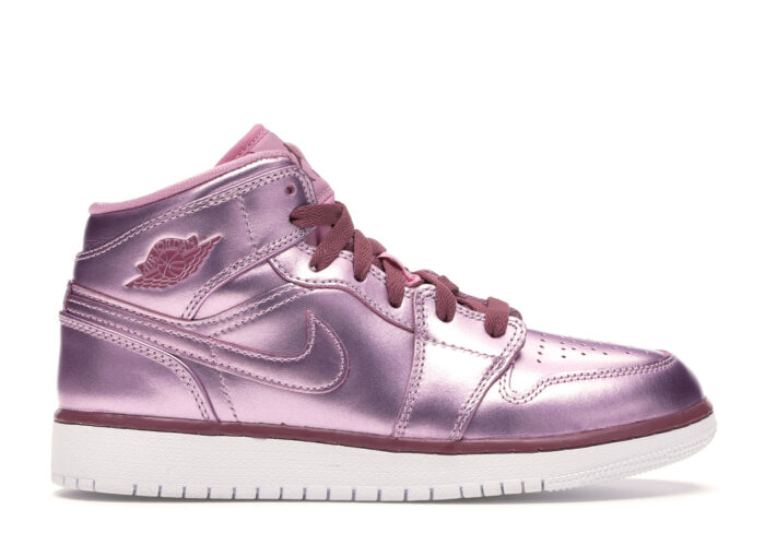 Air Jordan 1 Mid Pink Rise (GS)