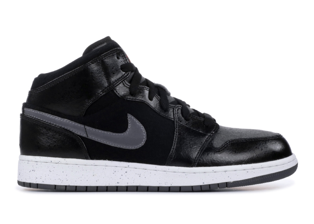 Air Jordan Mid Premium Black Dark Grey (GS) 852548-002