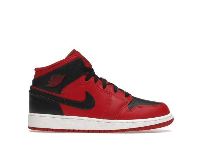 Air Jordan 1 Mid Reverse Bred (2021) (GS)
