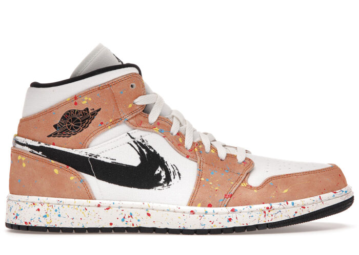 Air Jordan 1 Mid SE Brushstroke