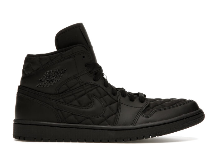 Air Jordan 1 Mid SE Quilted Black (W)