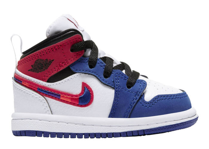 Nike air jordan 1 blue red outlet