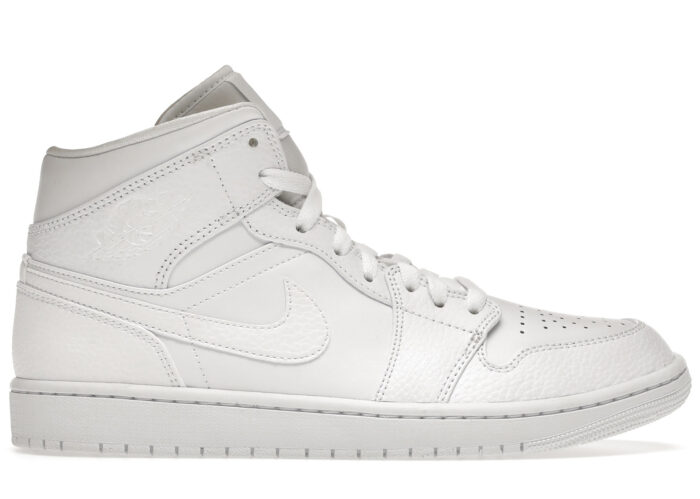 Air Jordan 1 Mid Triple White 2.0 (2020)