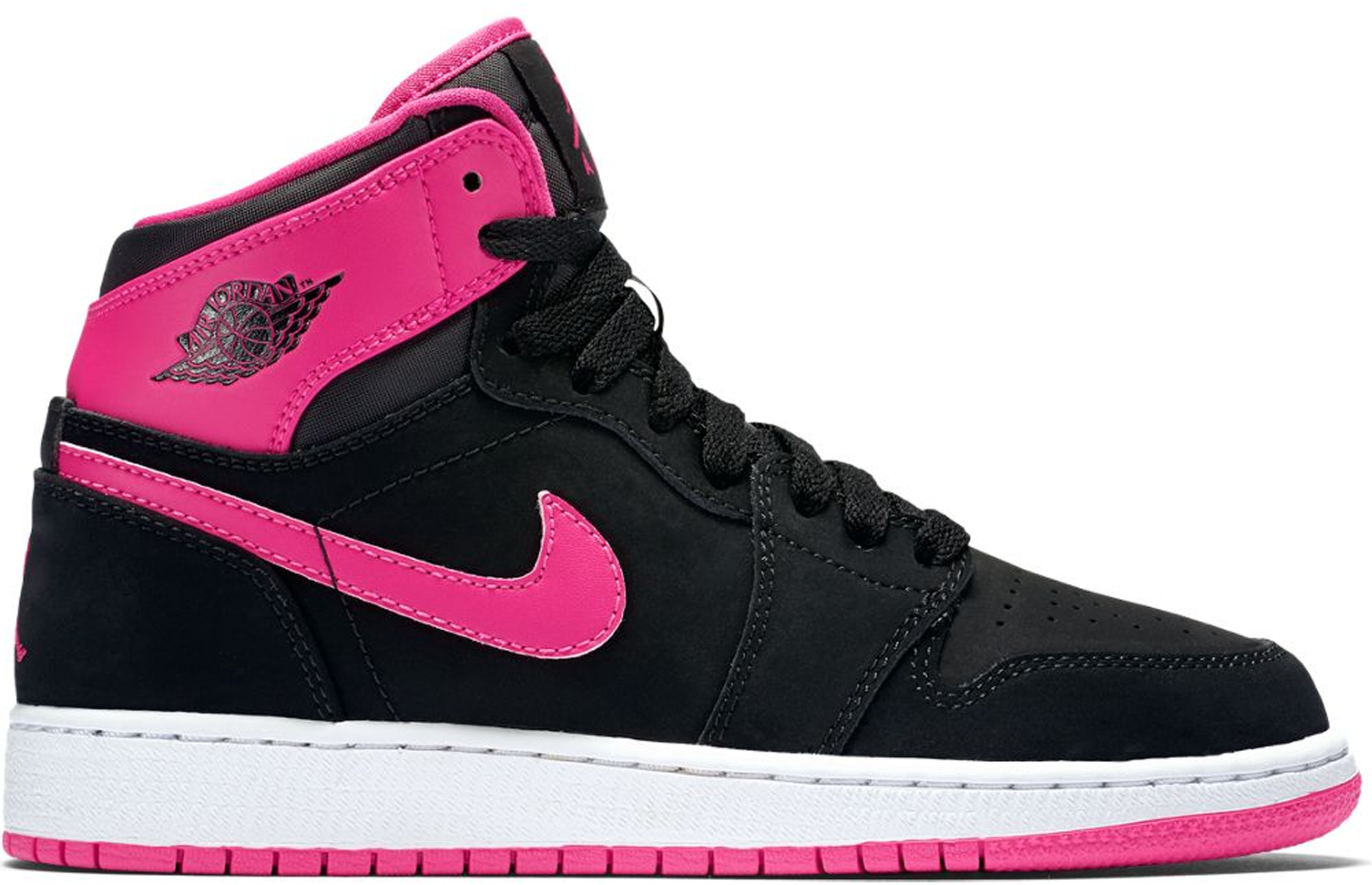 jordan 1 retro high black vivid pink