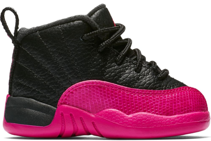 Air Jordan 12 Retro Black Deadly Pink (TD)