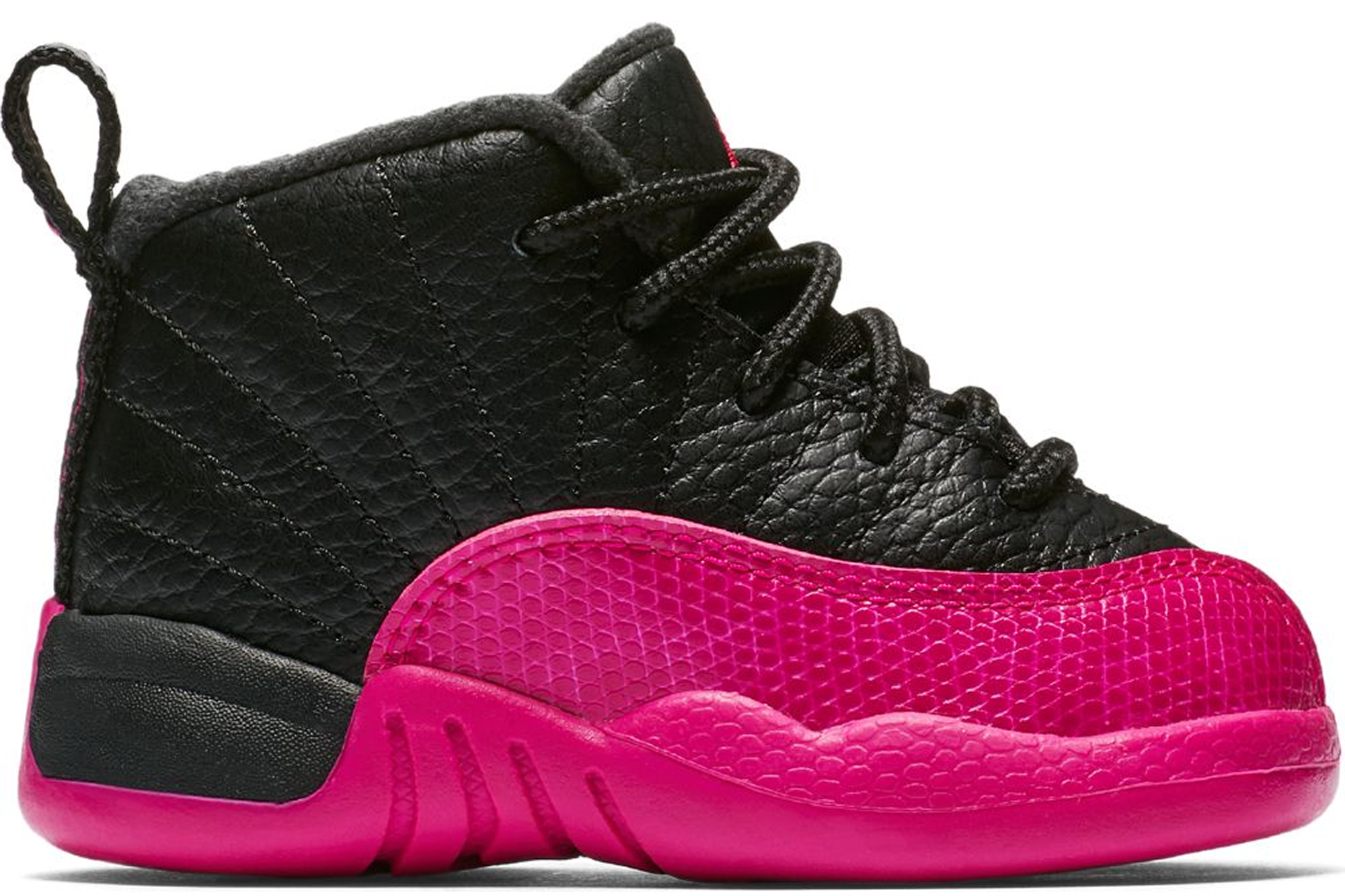 Air Jordan 12 Retro Black Deadly Pink (TD)