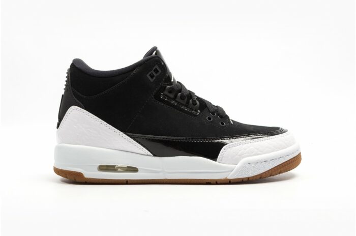 Air Jordan 3 Retro Black White Gum (GS)