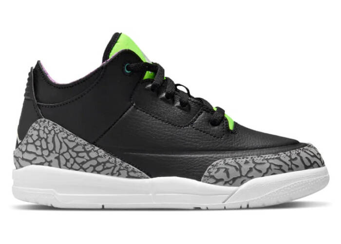 Air Jordan 3 Retro Electric Green (PS)