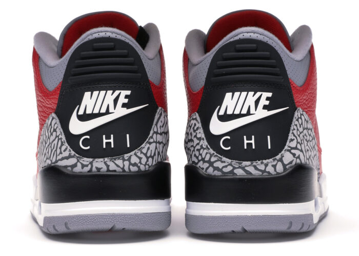 Air Jordan 3 Retro Fire Red Cement (Nike Chi)
