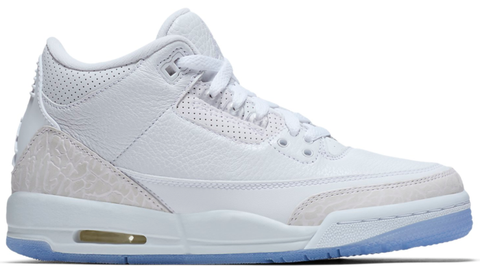 Air Jordan 3 Retro Pure White (2018) (GS)