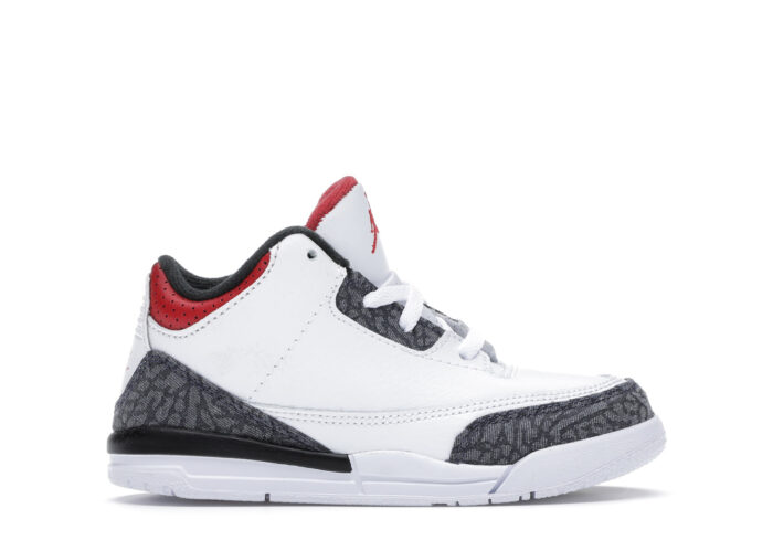 Air Jordan 3 Retro SE Fire Red Denim (PS)