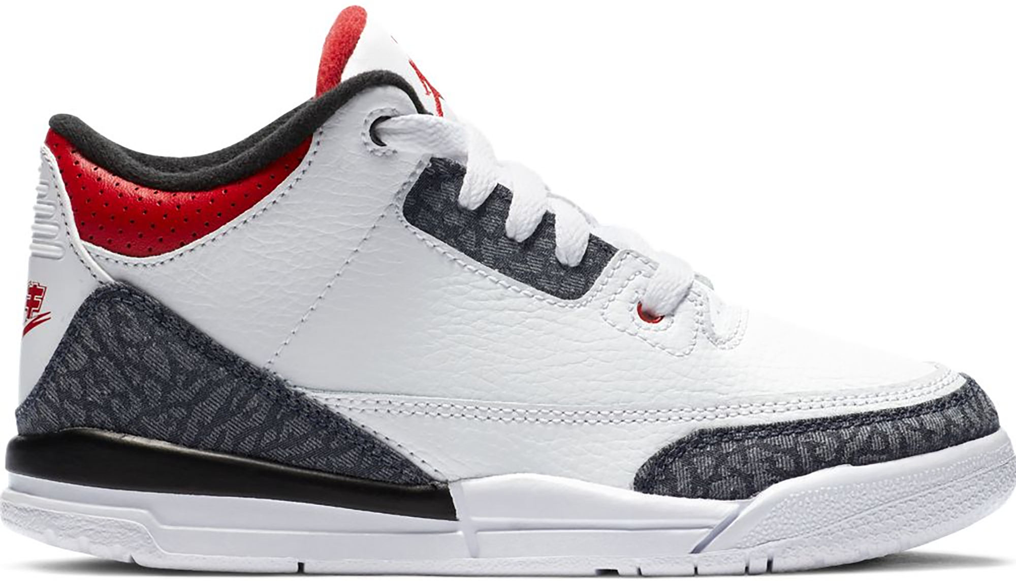 Air Jordan 3 Retro SE-T Fire Red Denim (PS)