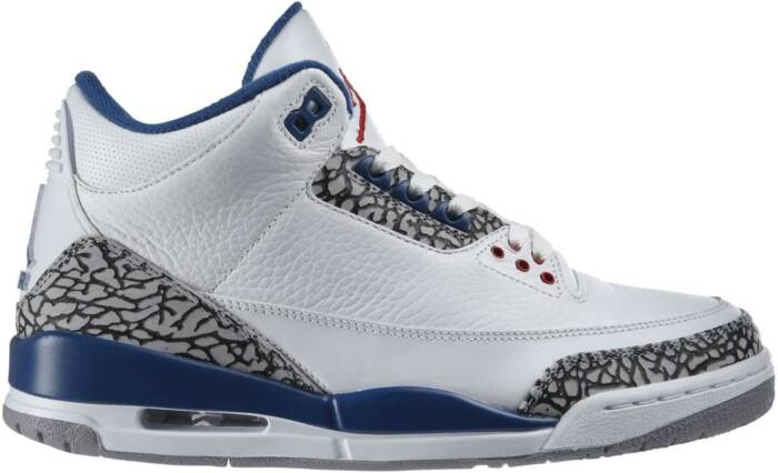 Air Jordan 3 Retro True Blue (2001)