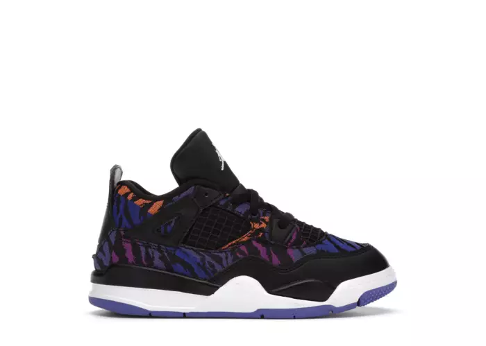 Air Jordan 4 Retro Black Rush Violet (TD)