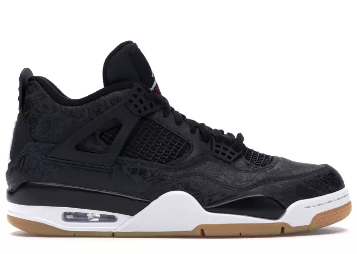 Air Jordan 4 Retro Laser Black Gum