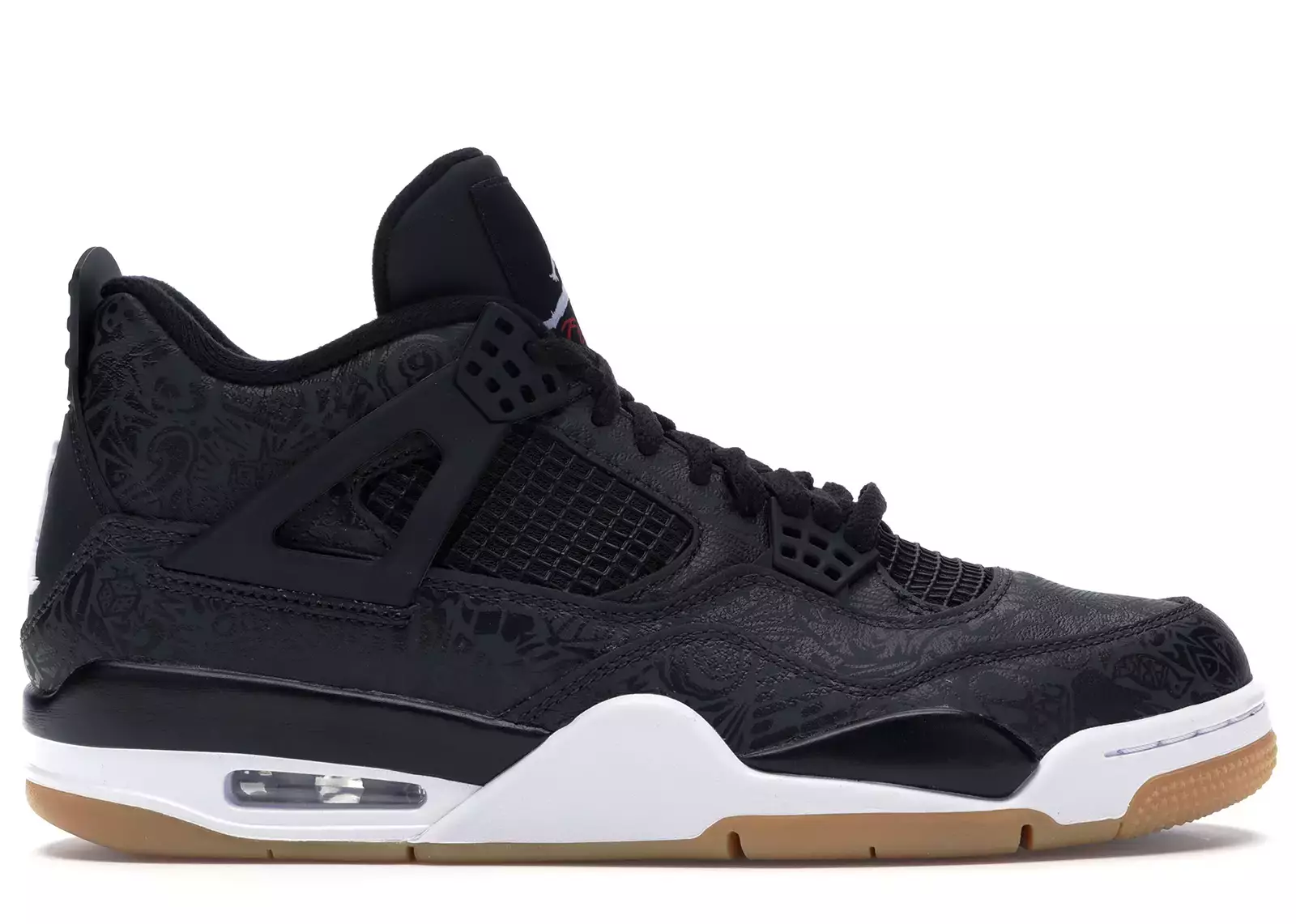 Air Jordan 4 Retro Laser Black Gum